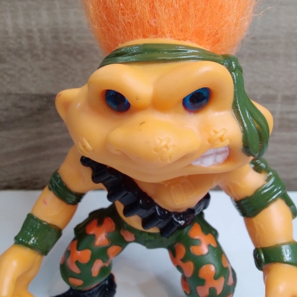 Vintage Battle Troll Dolls Hasbro action figures 90s toy - Picture 4 of 8